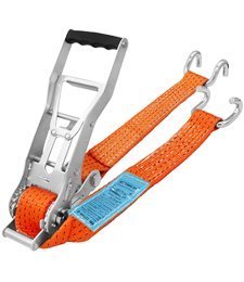 Cincha de Amarre con Tensor Ergonómico y Ganchos Abiertos | 50MM - 5.000KG STF 500 daN